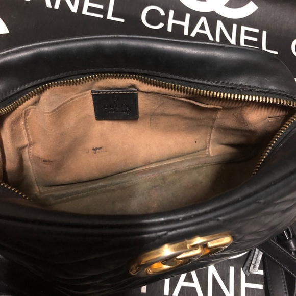 GG Marmont Camera small quilted leather shoulder bag - Picture 7 of 8